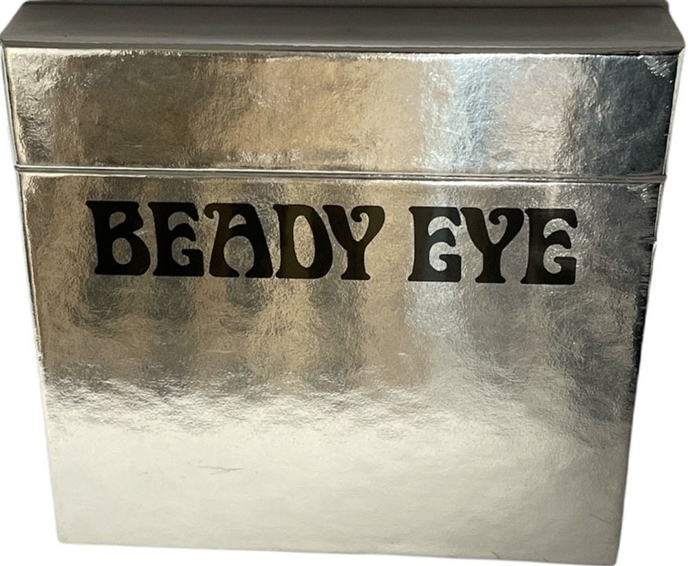 Beady Eye Silver 7" Box - Empty - Sealed UK 7" single box set