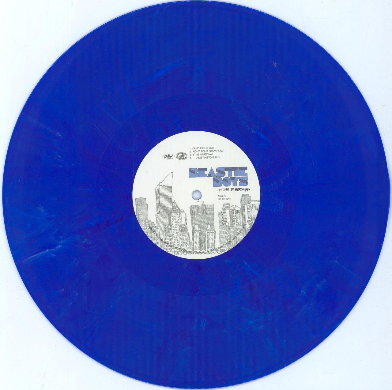 Beastie Boys To The 5 Boroughs - Blue Vinyl US 2-LP vinyl set