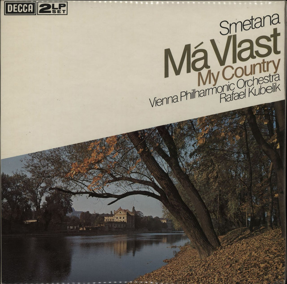 Bedrich Smetana Má Vlast UK 2-LP vinyl record set (Double LP Album) DPA575-6