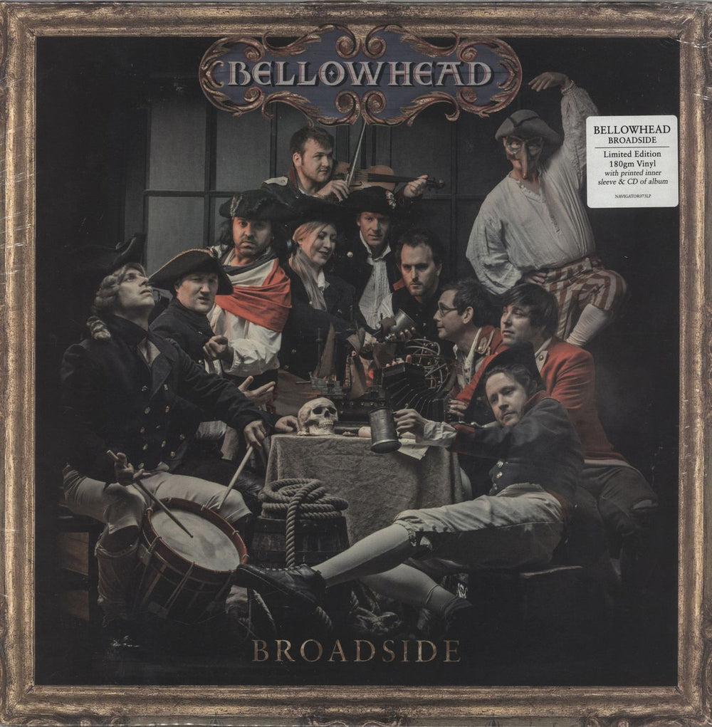 Bellowhead Broadside - 180gm Vinyl + CD - Sealed UK vinyl LP album (LP record) NAVIGATOR073LP