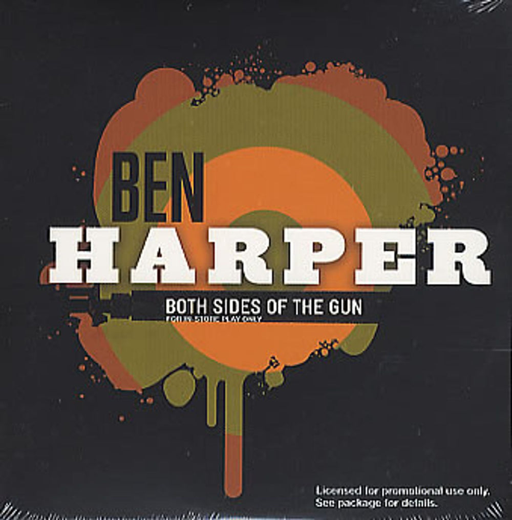 Ben Harper Both Sides Of The Gun US Promo CD album (CDLP) 575972