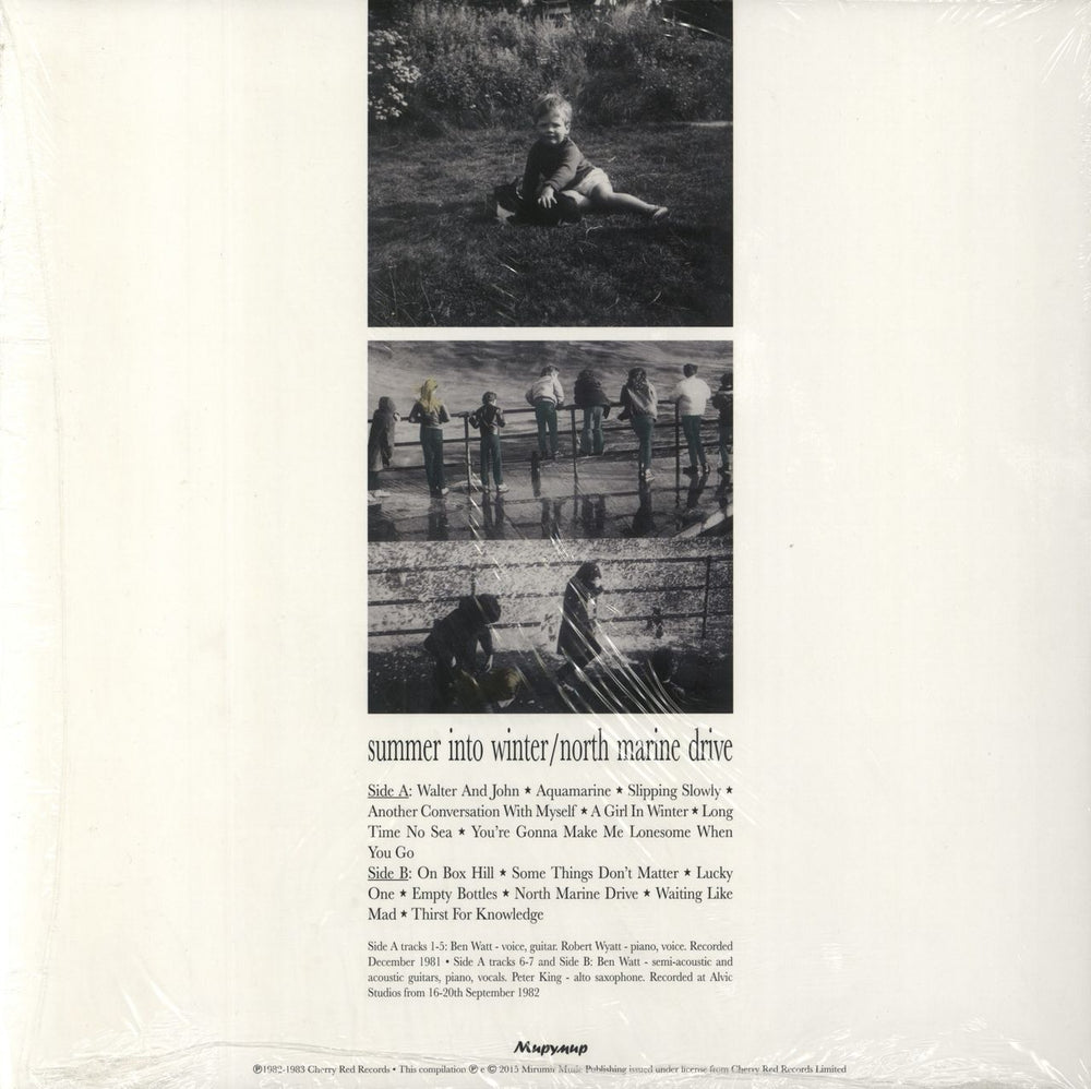 Ben Watt Summer Into Winter / North Marine Drive - White Vinyl + Numbered UK vinyl LP album (LP record) 889397104139