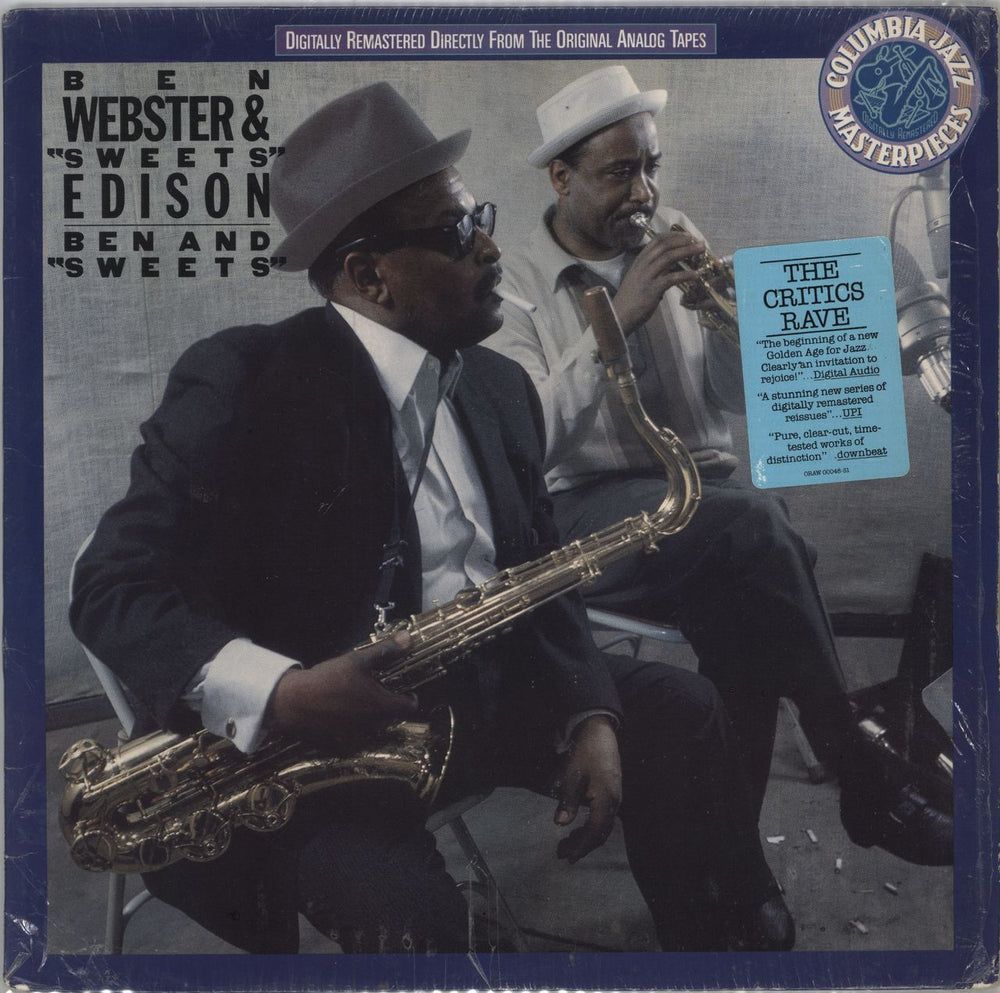 Ben Webster Ben And 'Sweets' - Shrink US vinyl LP album (LP record) CJ40853