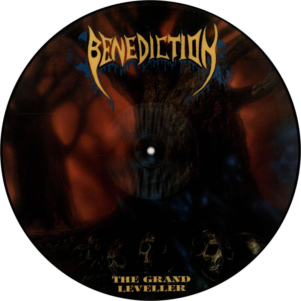 Benediction The Grand Leveller German picture disc LP (vinyl picture disc album) NB048PD