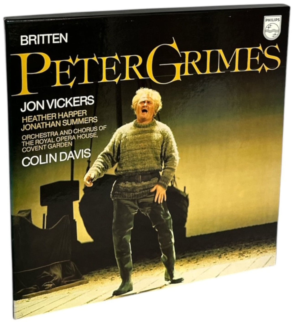 Benjamin Britten Britten Peter Grimes Vickers At The Royal Opera House Dutch Vinyl Box Set 6769014