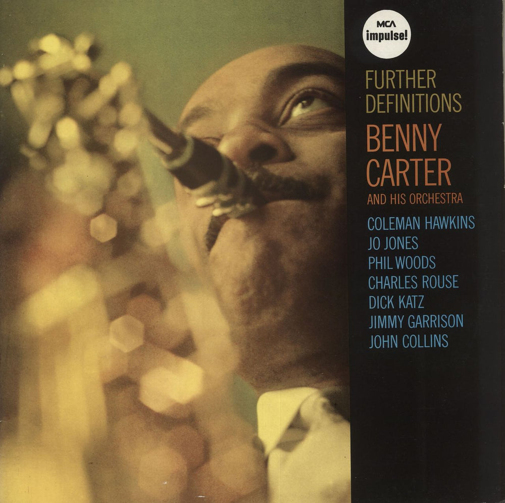 Benny Carter Further Definitions UK vinyl LP album (LP record) JAS14