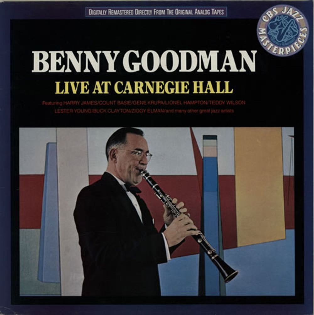 Benny Goodman Live At Carnegie Hall Dutch 2-LP vinyl record set (Double LP Album) CBS4509831
