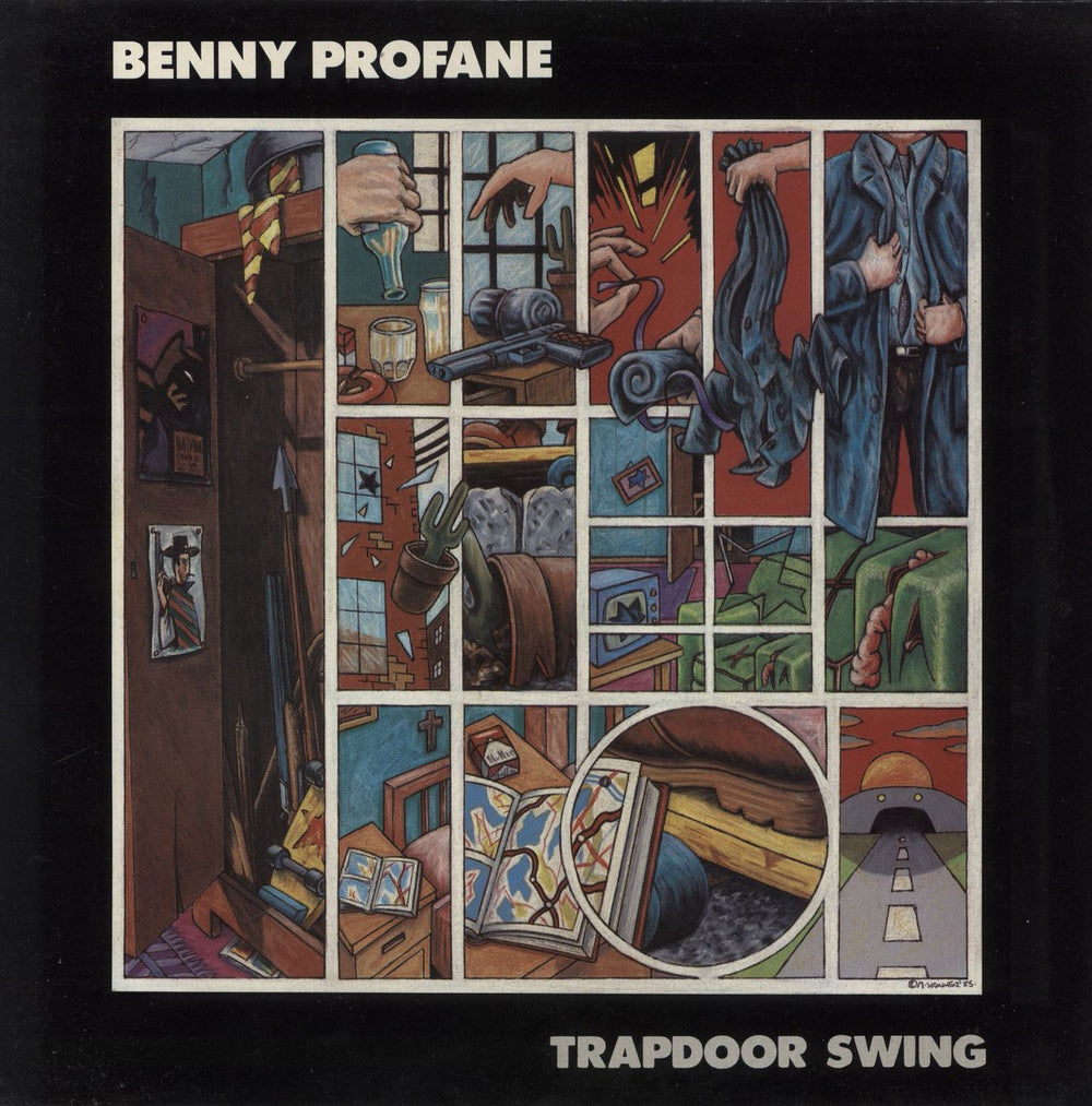 Benny Profane Trap Door Swing Austrian vinyl LP album (LP record) DEC25