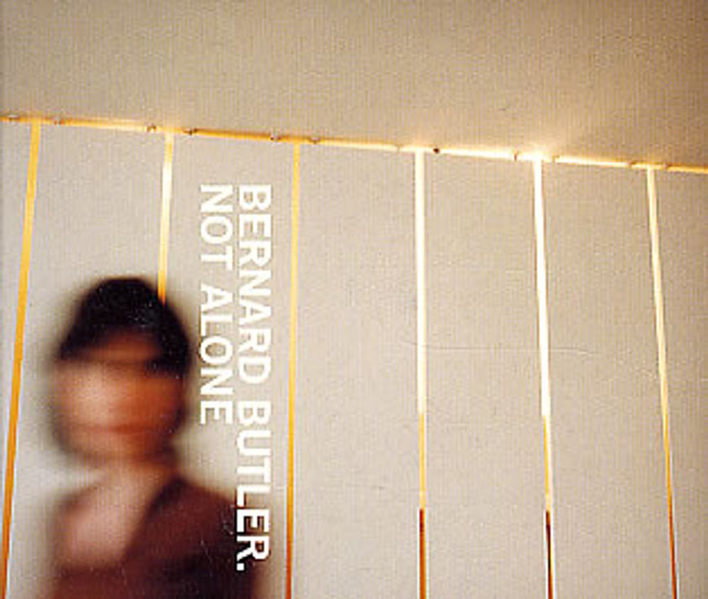 Bernard Butler Not Alone UK CD single (CD5 / 5") CRESCD289