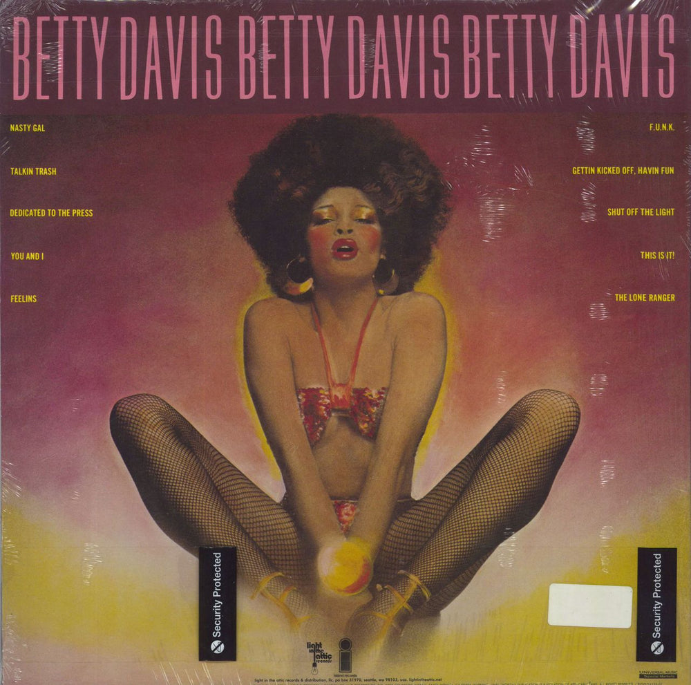 Betty Davis Nasty Gal - Sealed US vinyl LP album (LP record)