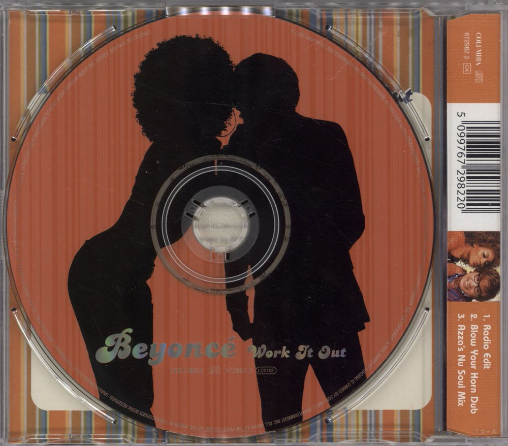 Beyoncé Work It Out UK CD single (CD5 / 5") BYKC5WO218265