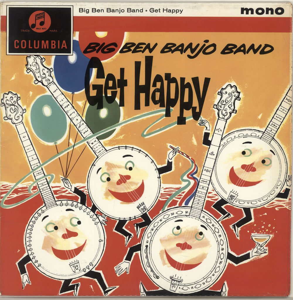 Big Ben Banjo Band Get Happy UK vinyl LP album (LP record) 33SX1367