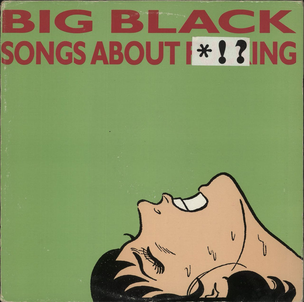 Big Black Songs About Fucking - Censoring Sleeve - VG UK vinyl LP album (LP record) BFFP19