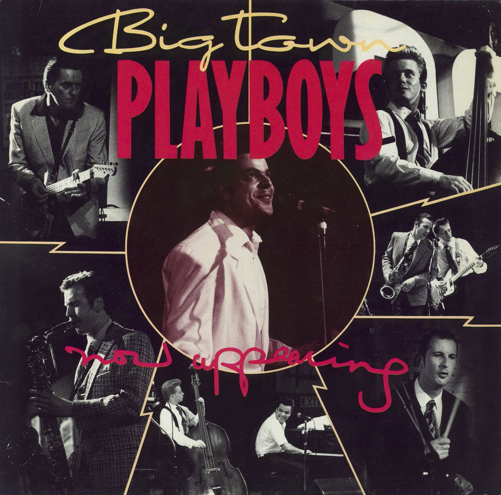 Big Town Playboys Now Appearing German vinyl LP album (LP record) BLUH010