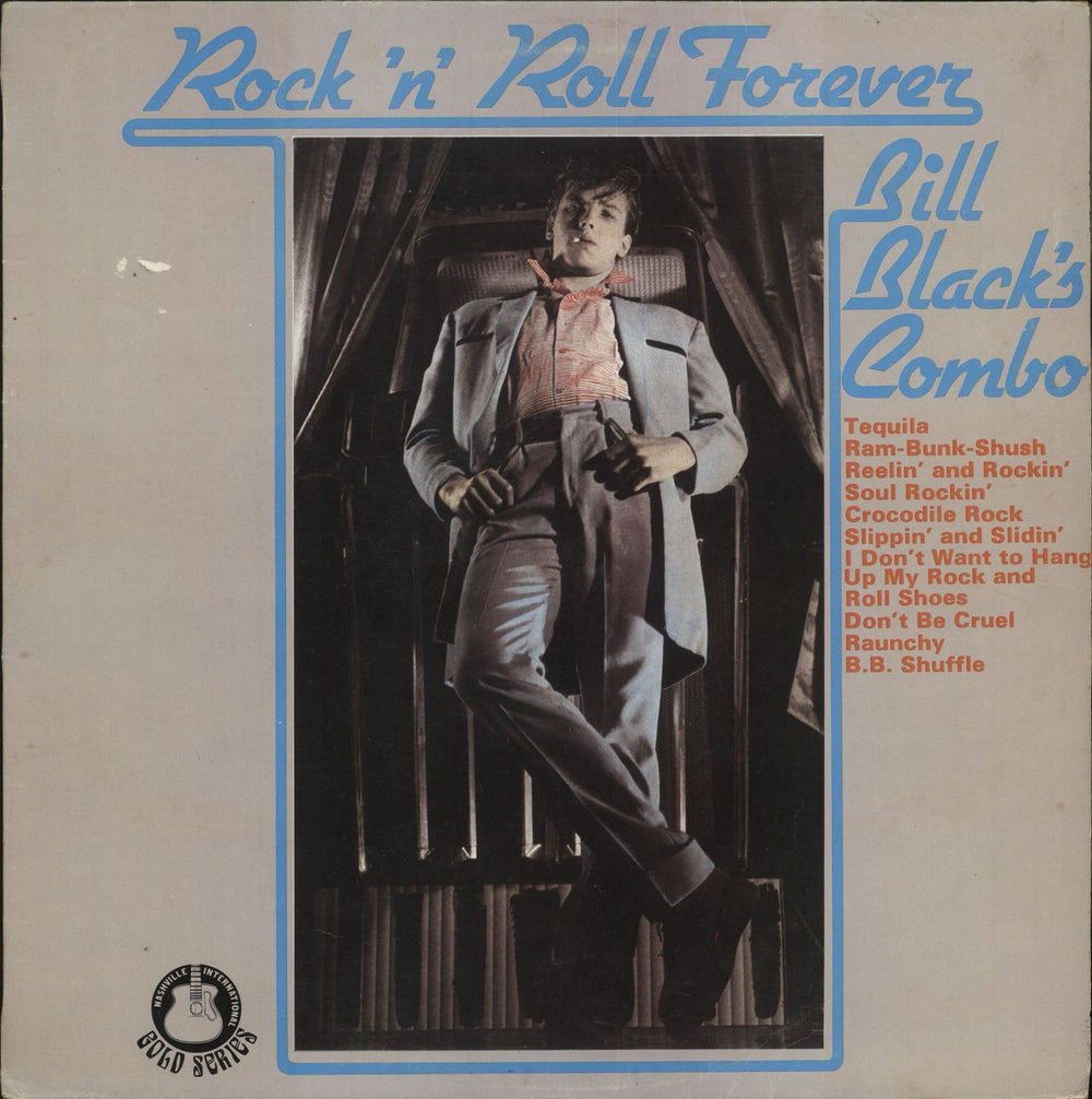 Bill Black's Combo Rock 'n' Roll Forever UK vinyl LP album (LP record) NAB2005