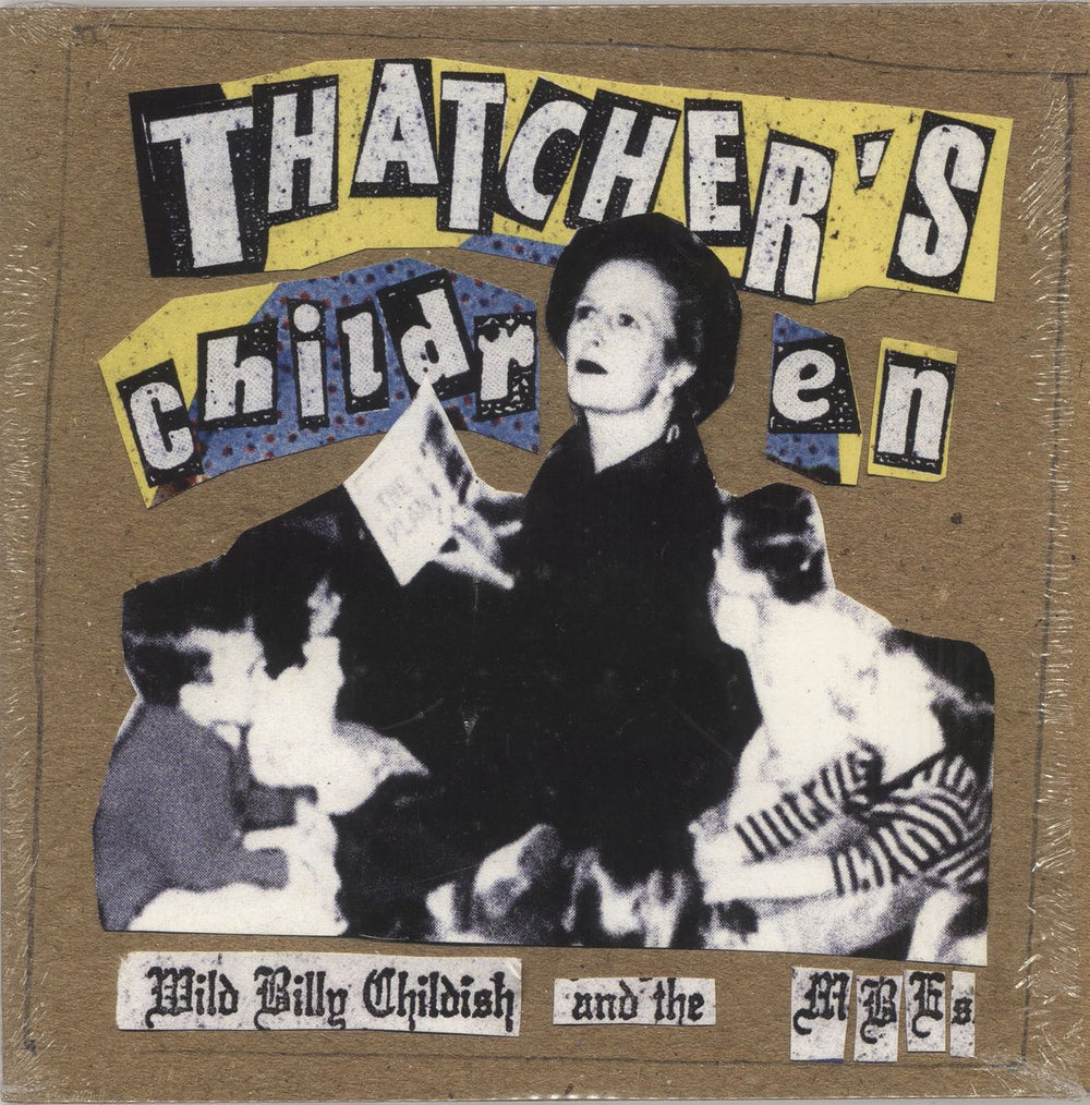 Billy Childish Thatcher's Children UK vinyl LP album (LP record) DAMGOOD313LP