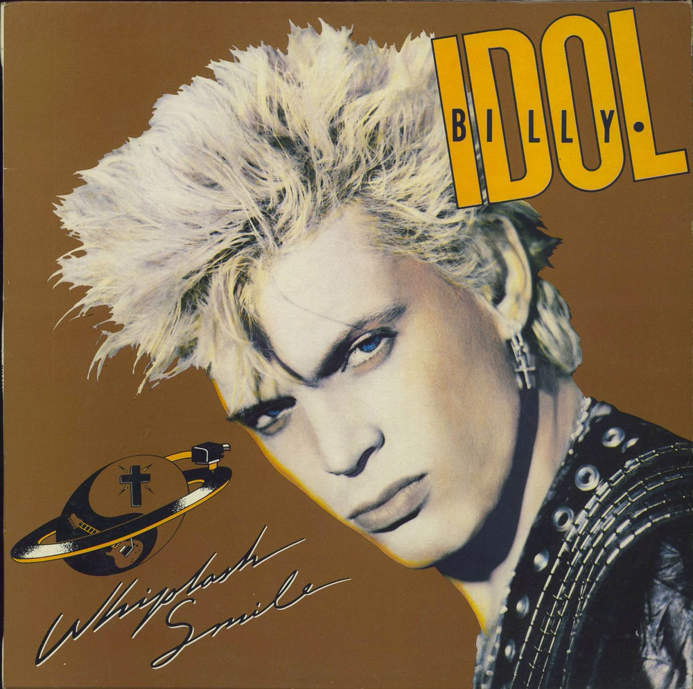 Billy Idol Whiplash Smile South African vinyl LP album (LP record) ML4865