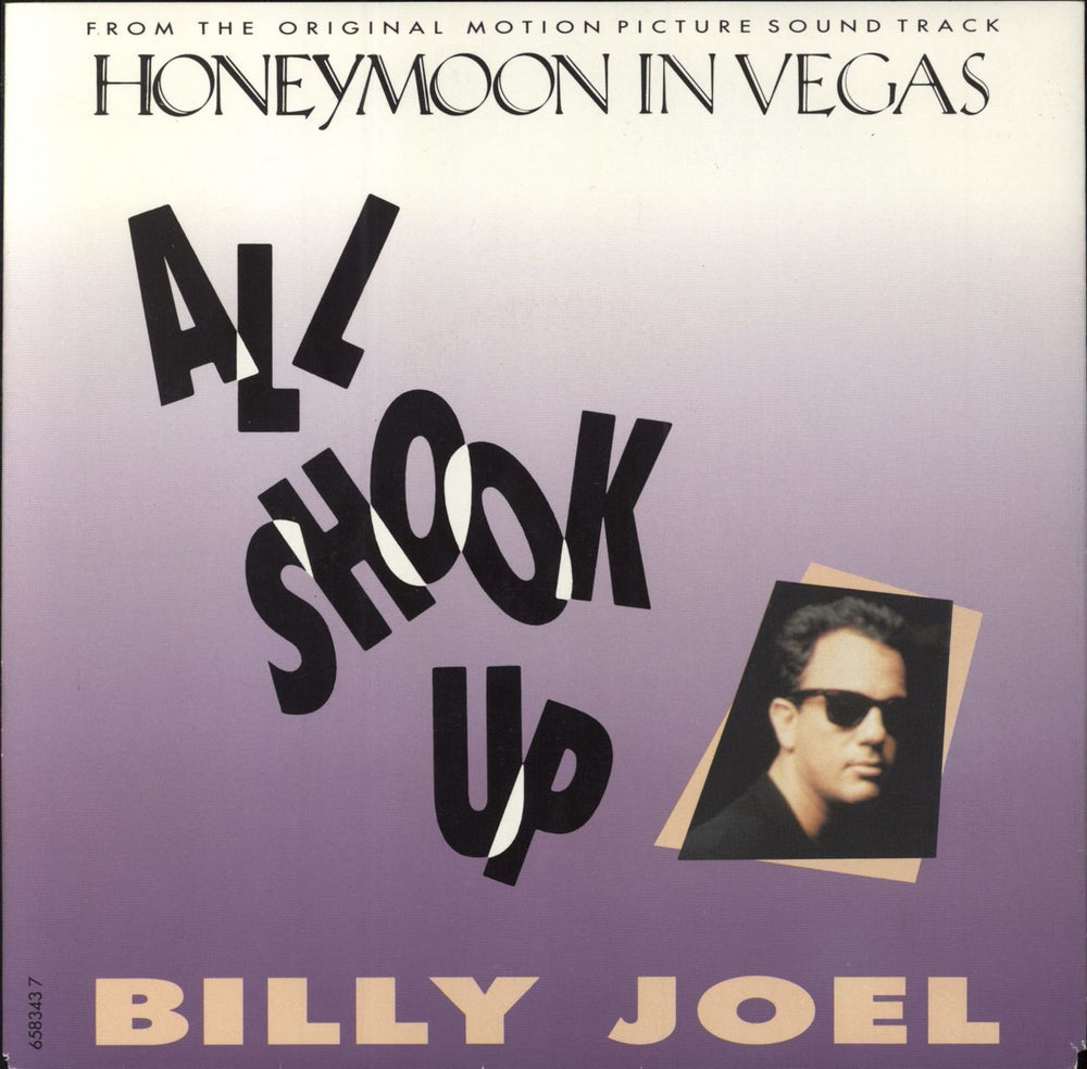 Billy Joel All Shook Up Dutch 7" vinyl single (7 inch record / 45) 6583437