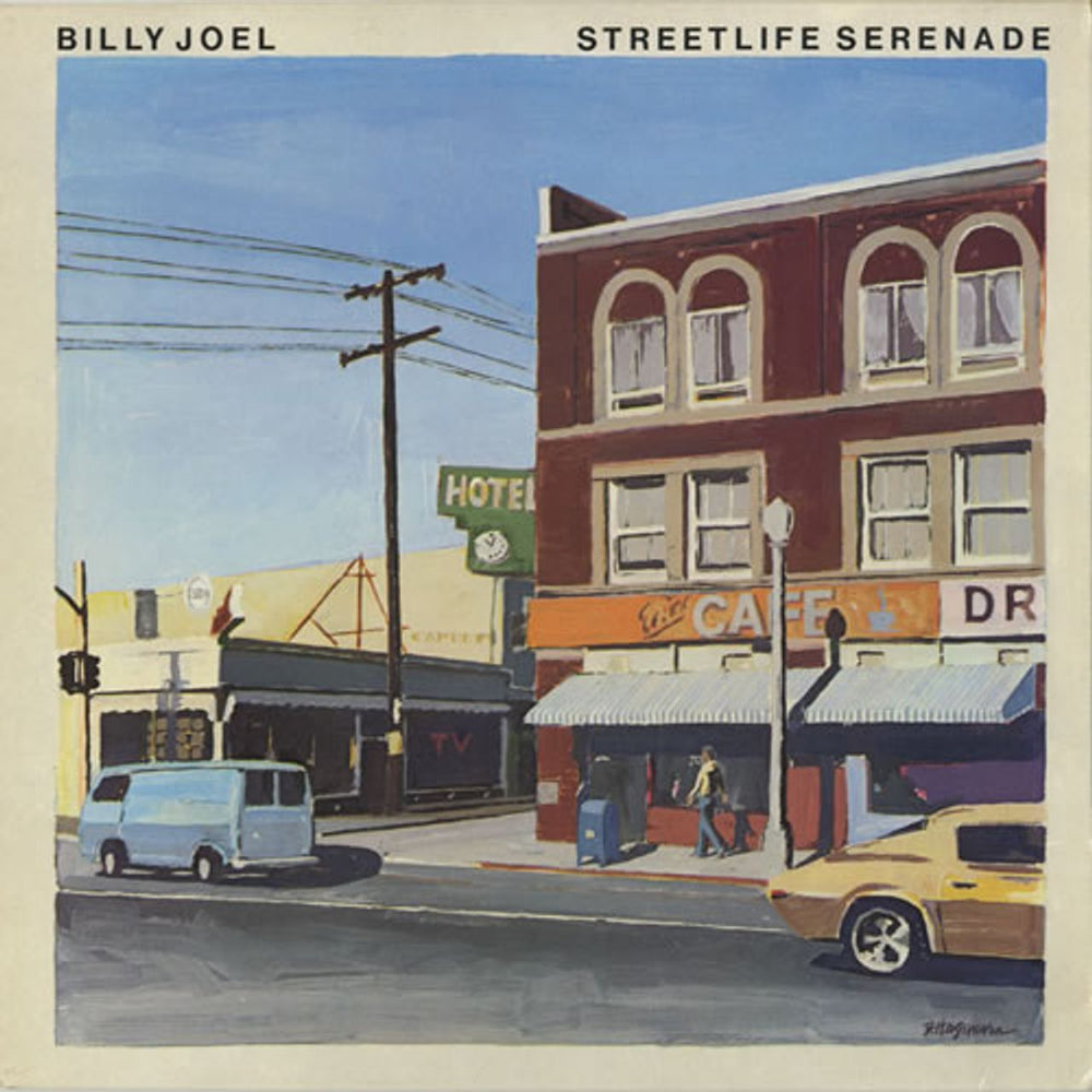 Billy Joel Streetlife Serenade UK vinyl LP album (LP record) 32035