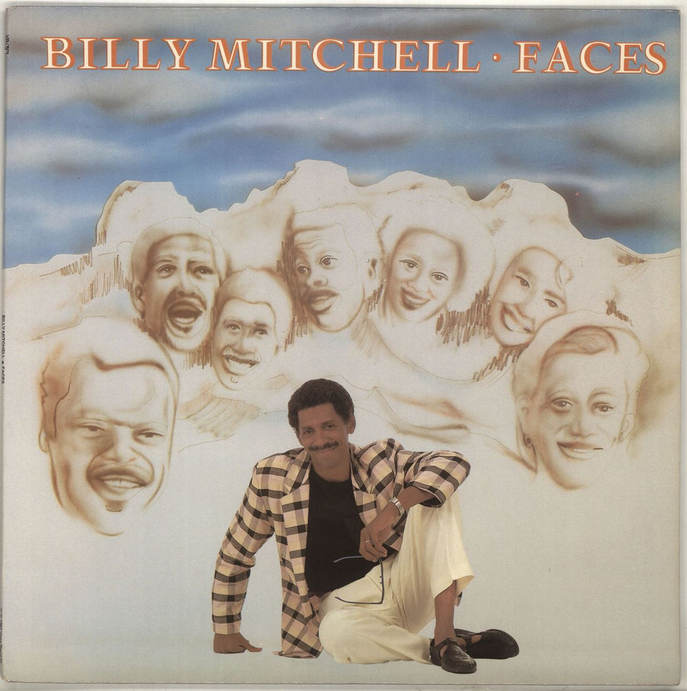 Billy Mitchell Faces US vinyl LP album (LP record) VR2501