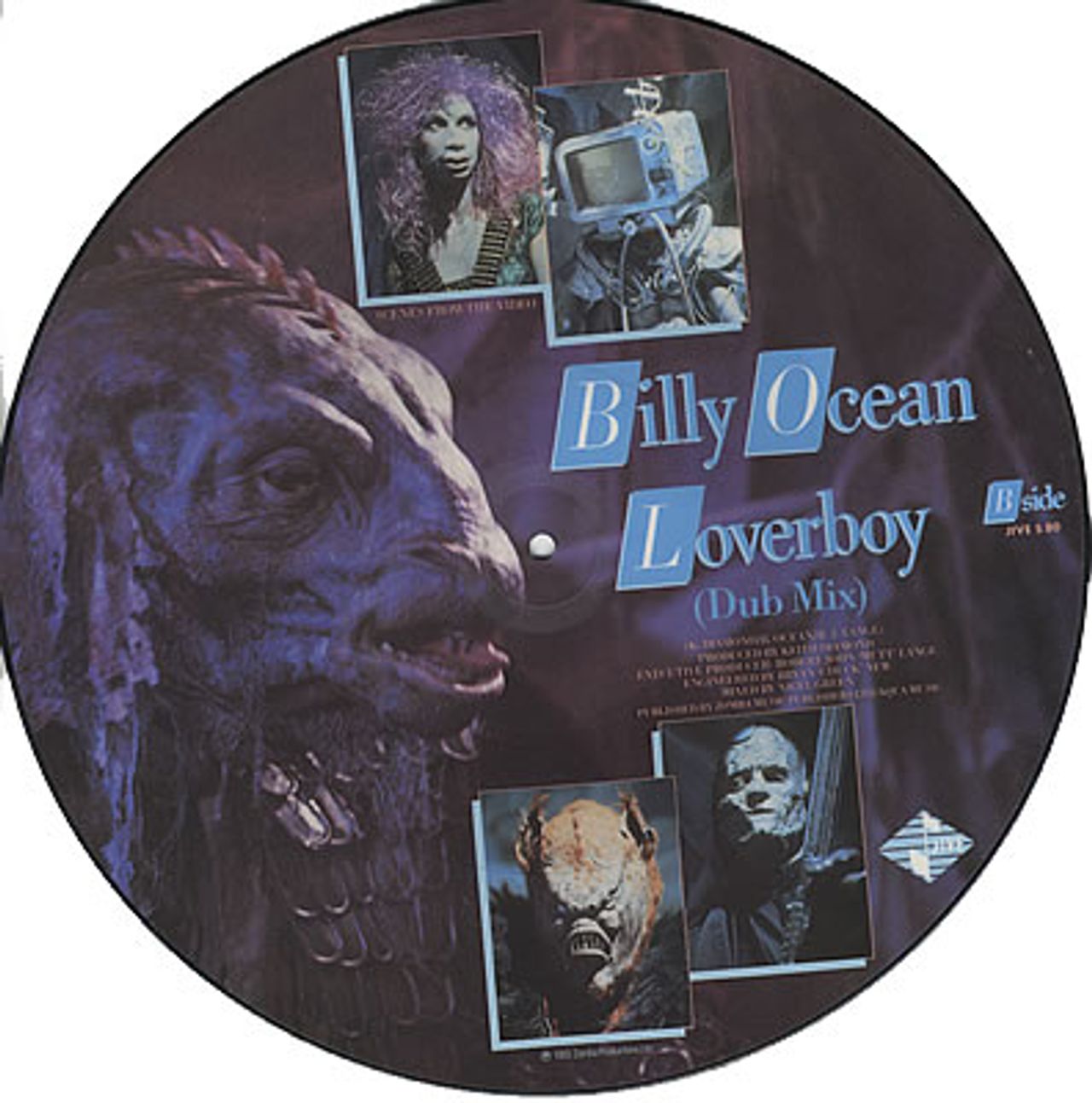 Billy Ocean Loverboy UK 12" Picture Disc — RareVinyl.com