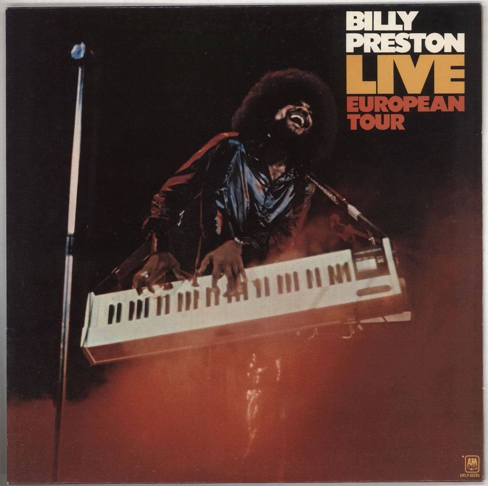 Billy Preston Live European Tour UK vinyl LP album (LP record) AMLH68265