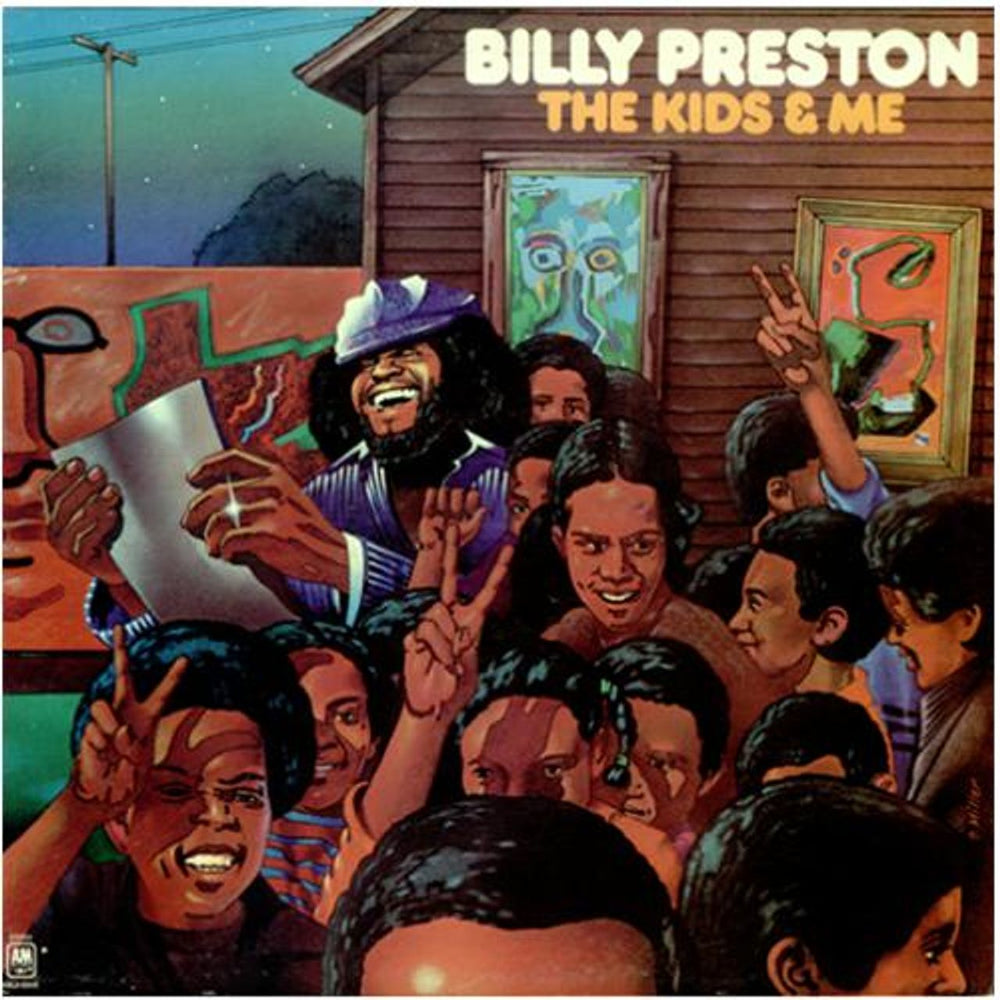 Billy Preston The Kids & Me UK vinyl LP album (LP record) AMLH63645