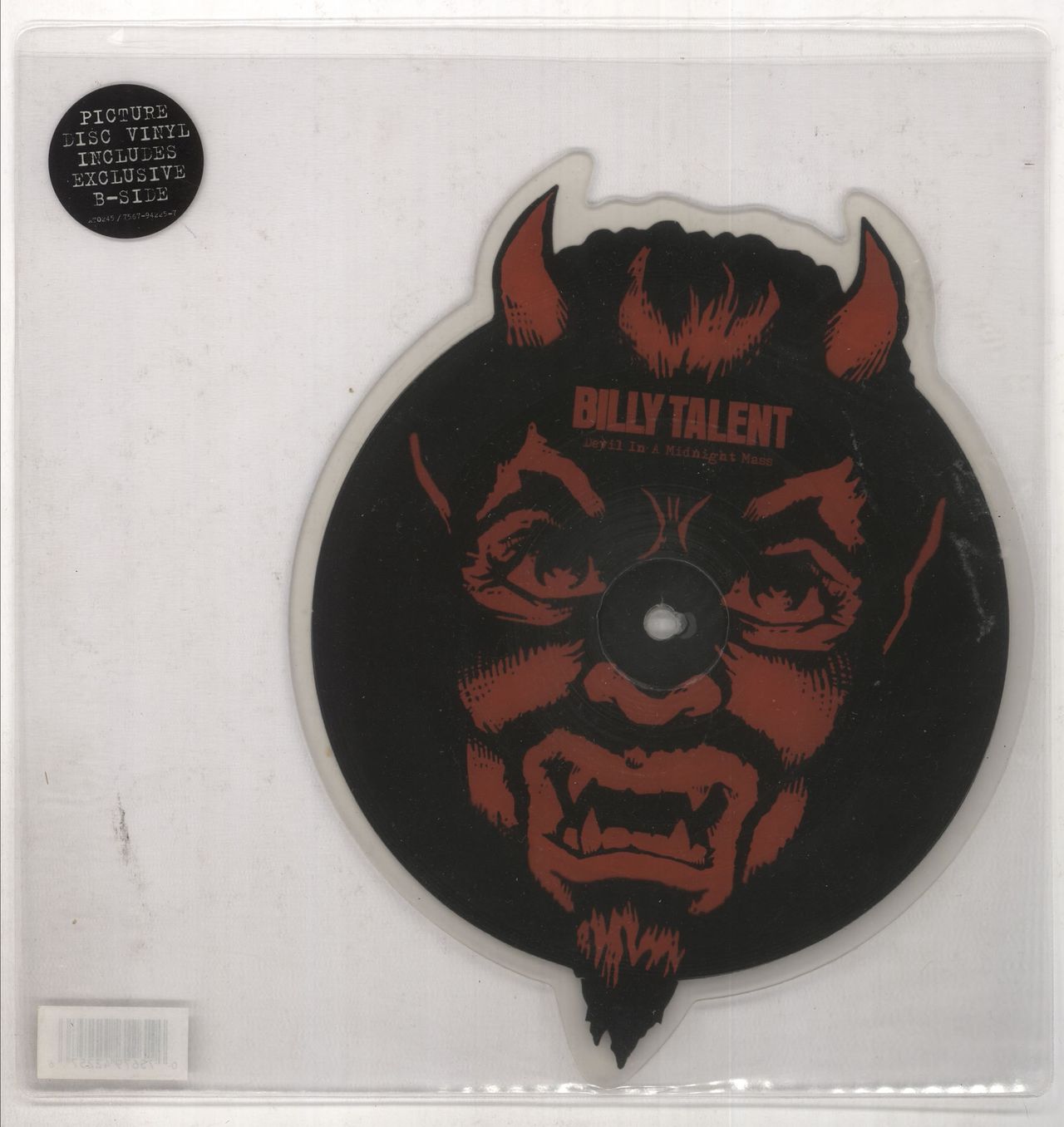 Billy Talent Devil In A Midnight Mass UK Shaped picture disc