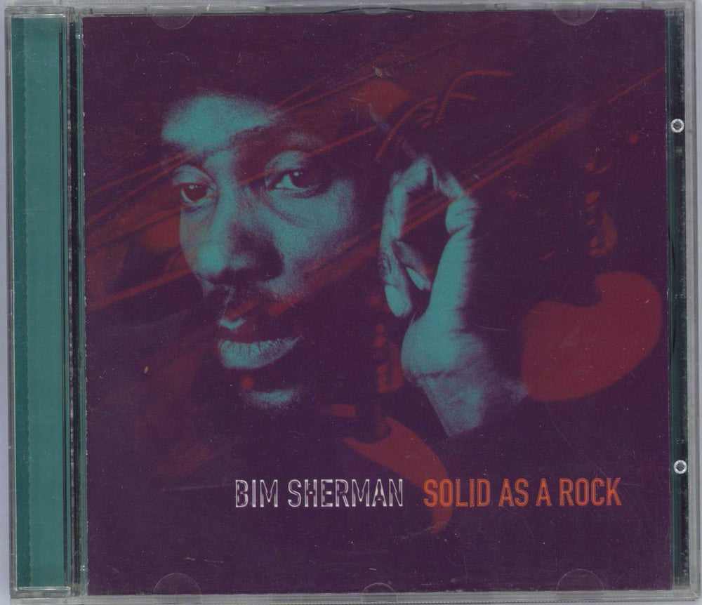 Bim Sherman Solid As A Rock UK CD single (CD5 / 5") MNT9CD