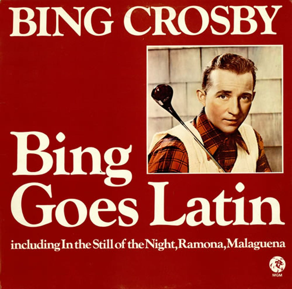 Bing Crosby Bing Goes Latin UK vinyl LP album (LP record) 2354-028