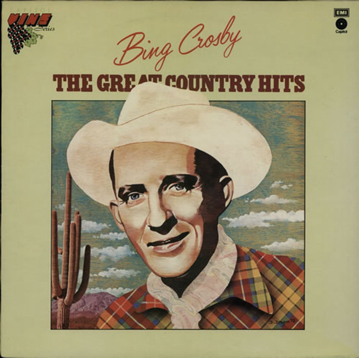 Bing Crosby The Great Country Hits UK Vinyl LP — RareVinyl.com