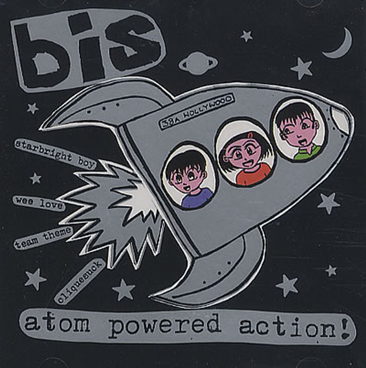 Bis Atom Powered Action! UK CD single (CD5 / 5") WIJ55CD