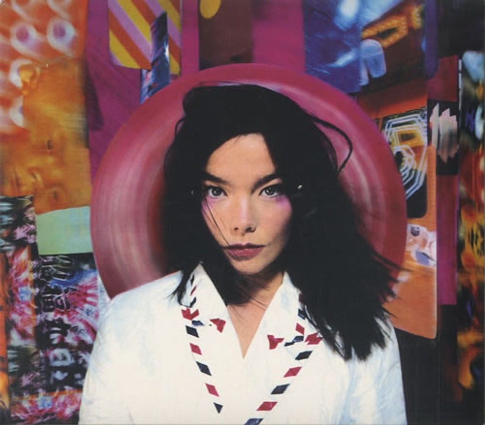 Björk Post + Fold-out Poster UK CD album (CDLP) TPLP51CDX