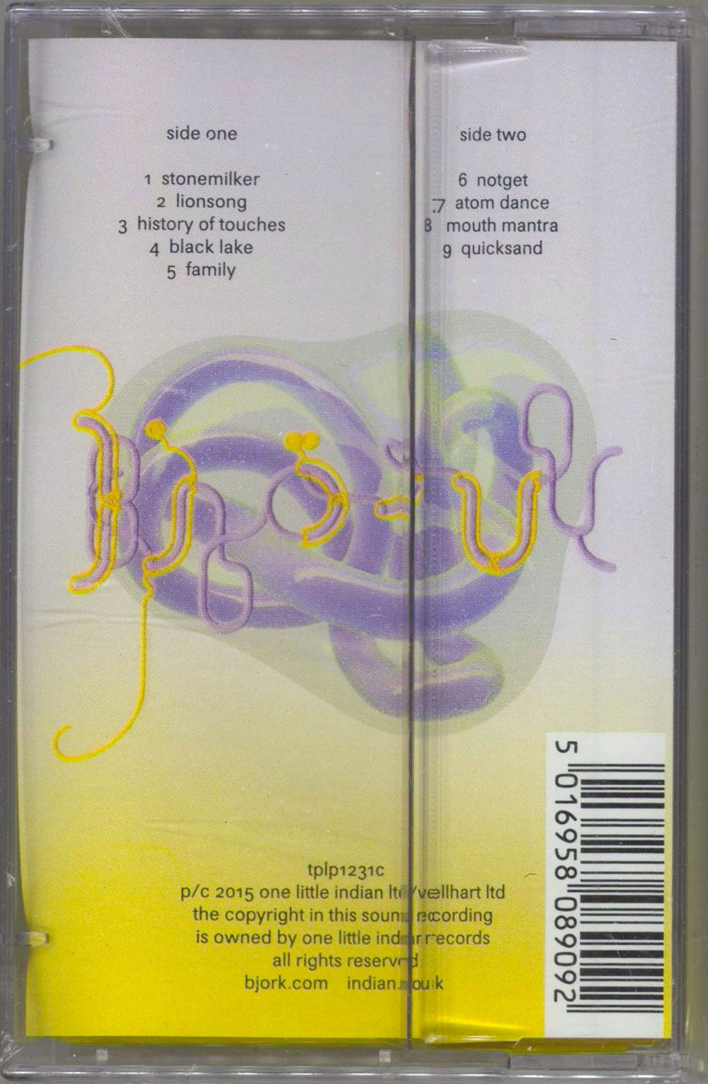 Björk Vulnicura - Yellow - Sealed UK cassette album BJKCLVU784042