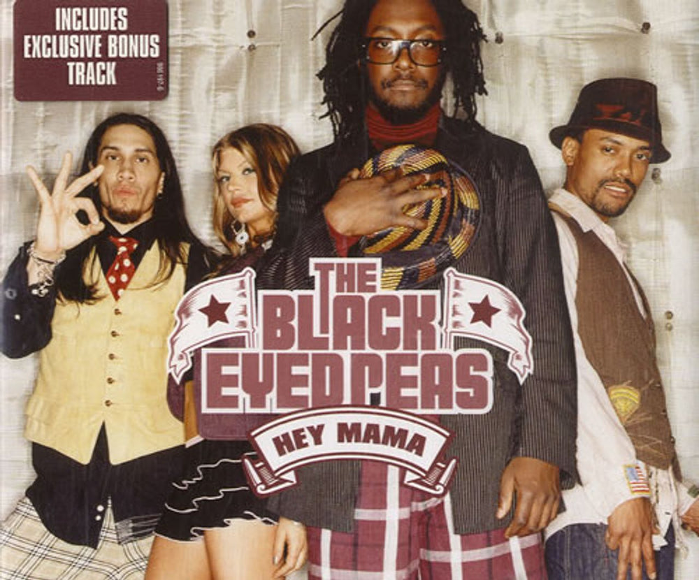 Black Eyed Peas Hey Mama UK CD single (CD5 / 5") 9861976