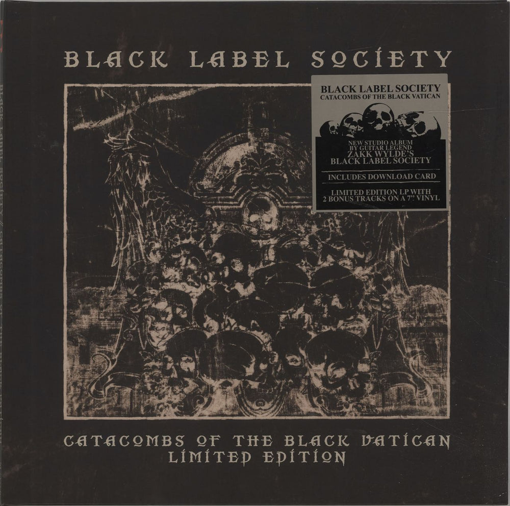 Black Label Society Catacombs Of The Black Vatican + 7" German vinyl LP album (LP record) M74376