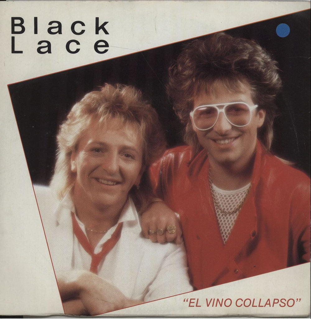 Black Lace (UK) El Vino Collapso UK 7" vinyl single (7 inch record / 45) LACE1