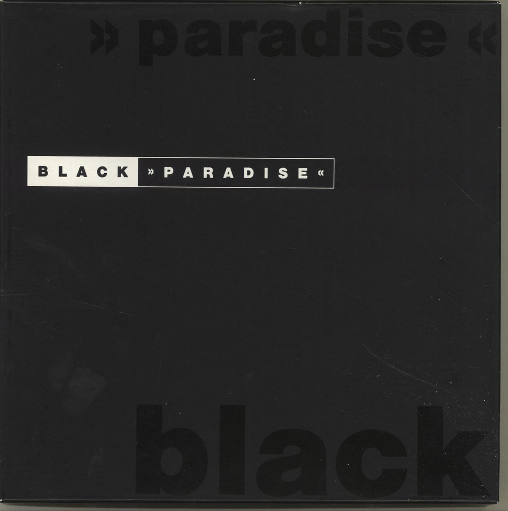 Black Paradise UK 7" single box set AMF422