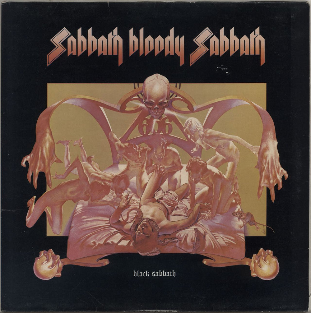 Black Sabbath Sabbath Bloody Sabbath - 3rd + Inner - VG UK vinyl LP album (LP record) WWA005