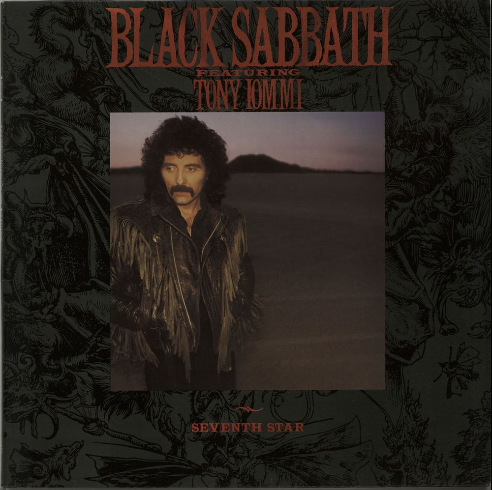 Black Sabbath Seventh Star UK vinyl LP album (LP record) VERH29