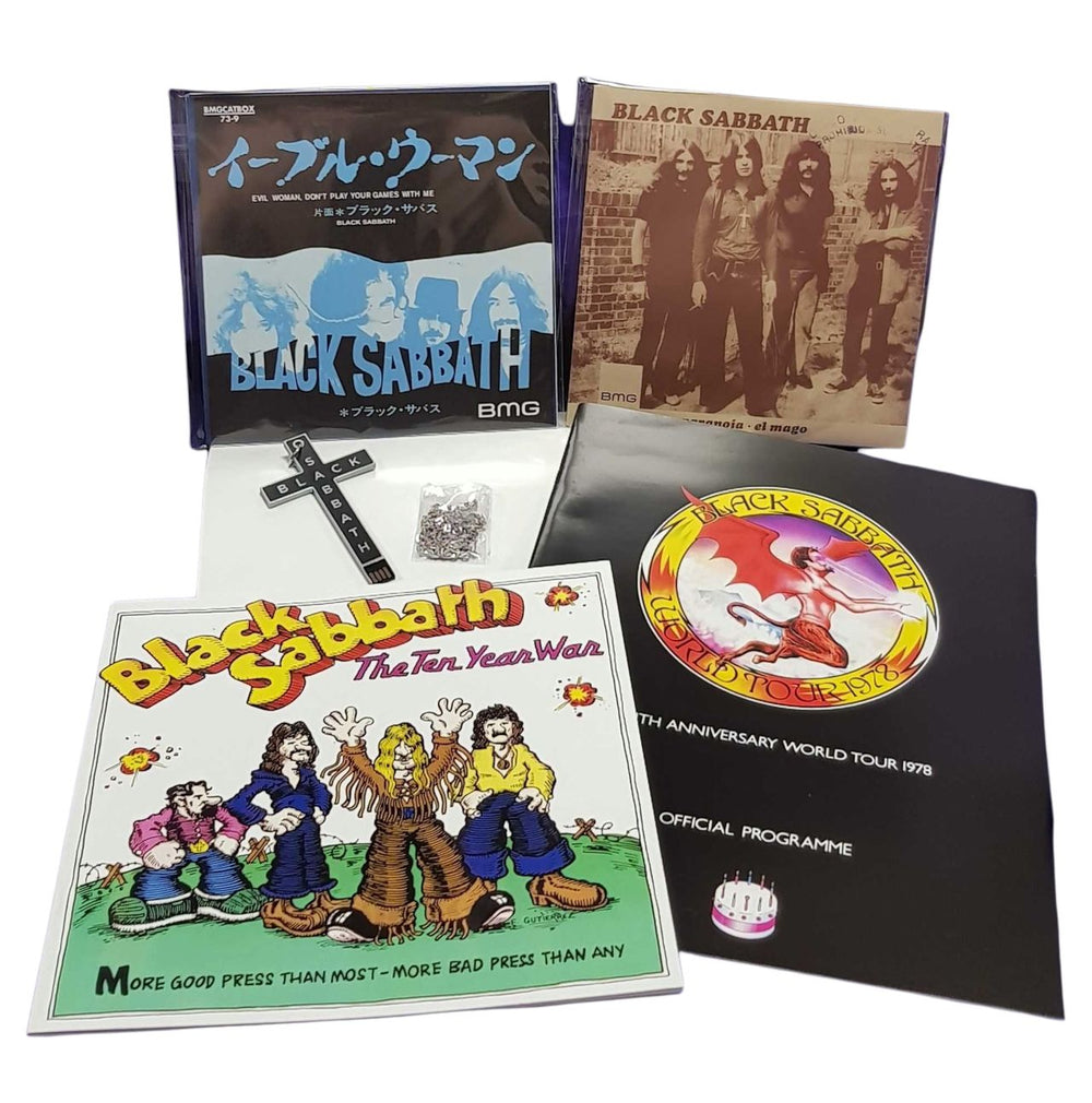 Black Sabbath The Ten Year War UK Vinyl Box Set
