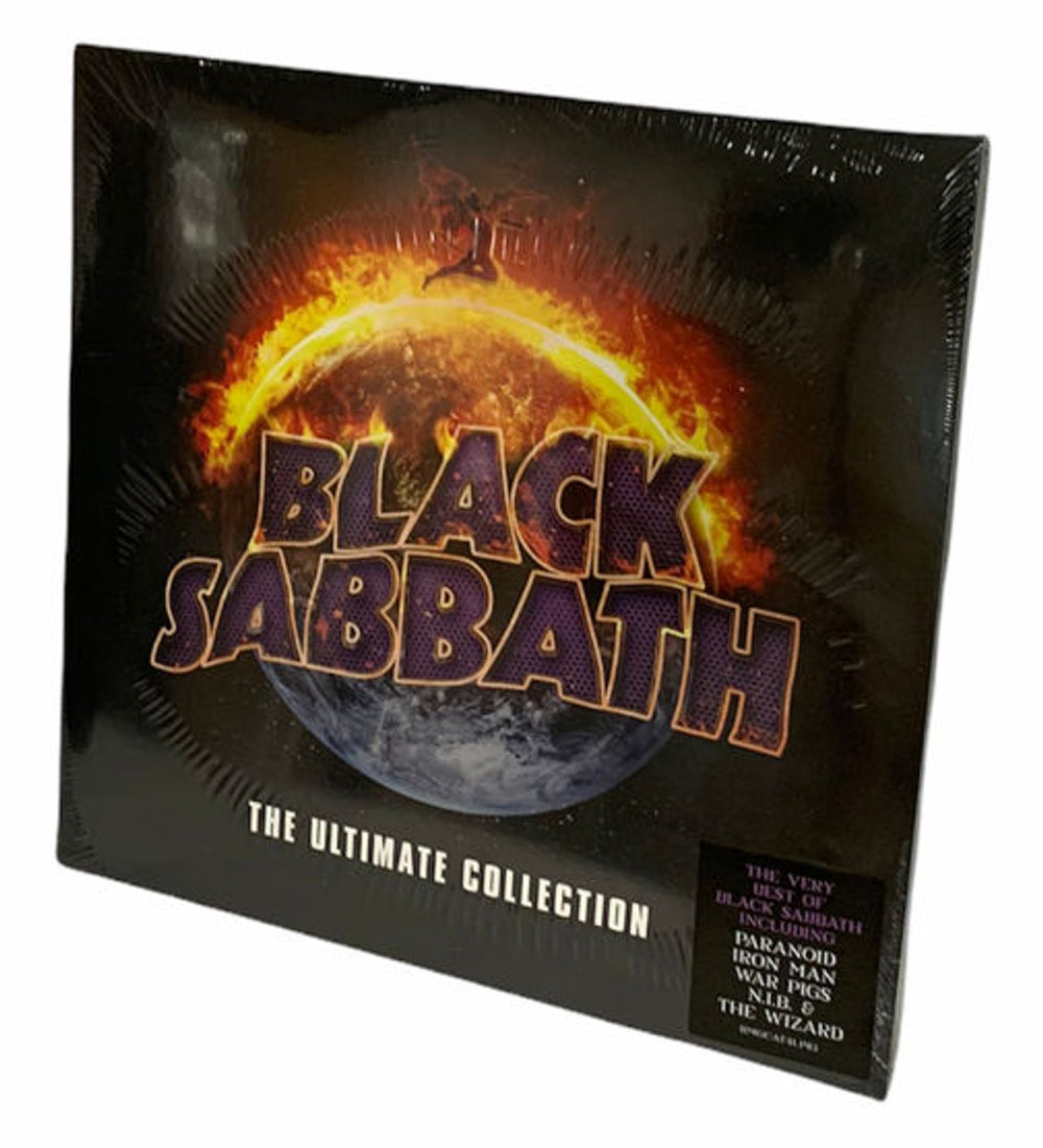 Black Sabbath The Ultimate Collection - Sealed UK 4-LP vinyl album record set BMGCAT4LP83