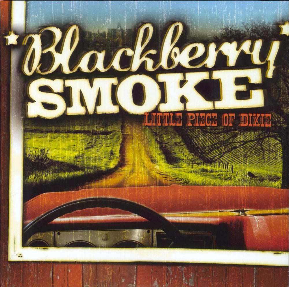 Blackberry Smoke Little Piece Of Dixie - Smoke Swirl Orange Vinyl US 2-LP vinyl record set (Double LP Album)
