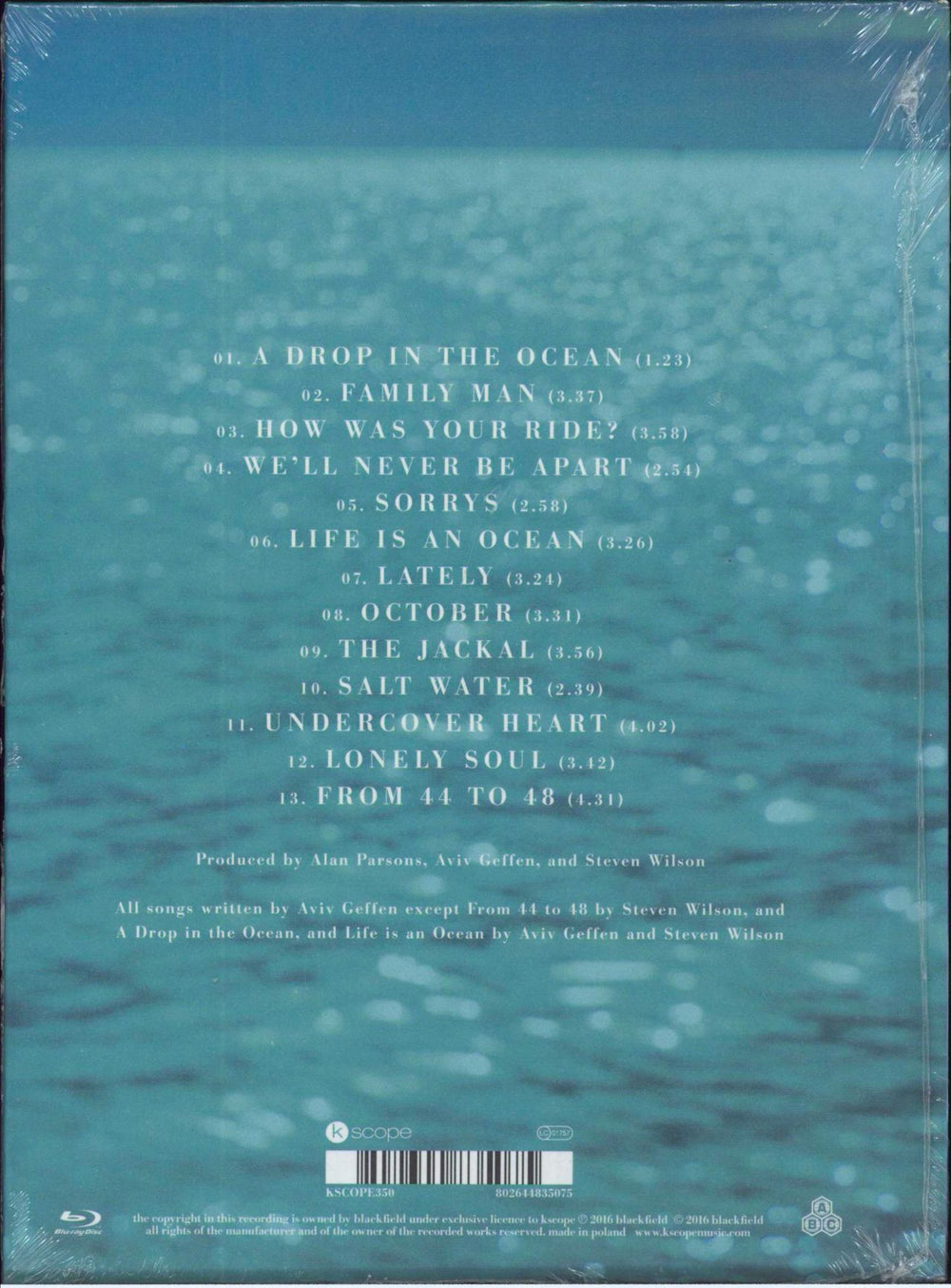 Blackfield Blackfield V- CD+BLU-RAY UK CD album (CDLP) 802644836027