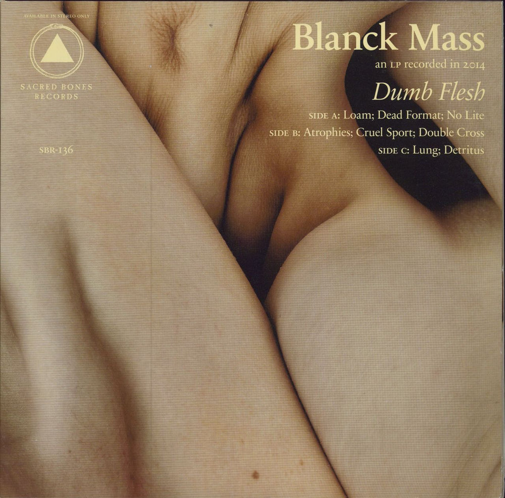 Blanck Mass Dumb Flesh US 2-LP vinyl record set (Double LP Album) SBR-136