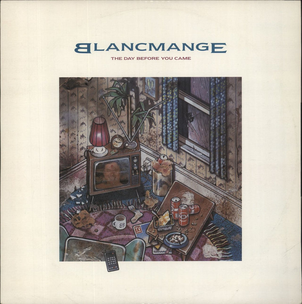 Blancmange The Day Before You Came UK Promo 12" vinyl single (12 inch record / Maxi-single) BLANX8