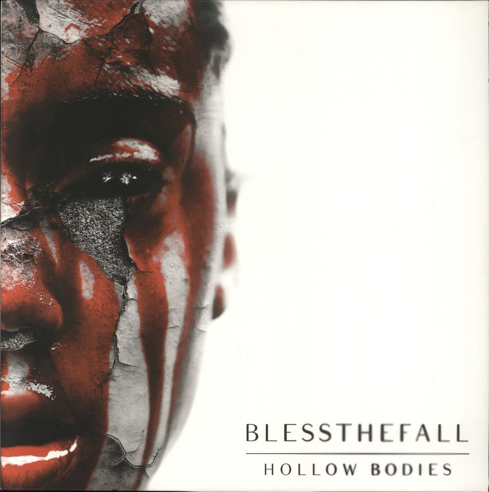 blessthefall Hollow Bodies - Black Spot White Vinyl US vinyl LP album (LP record) FRL30178-1