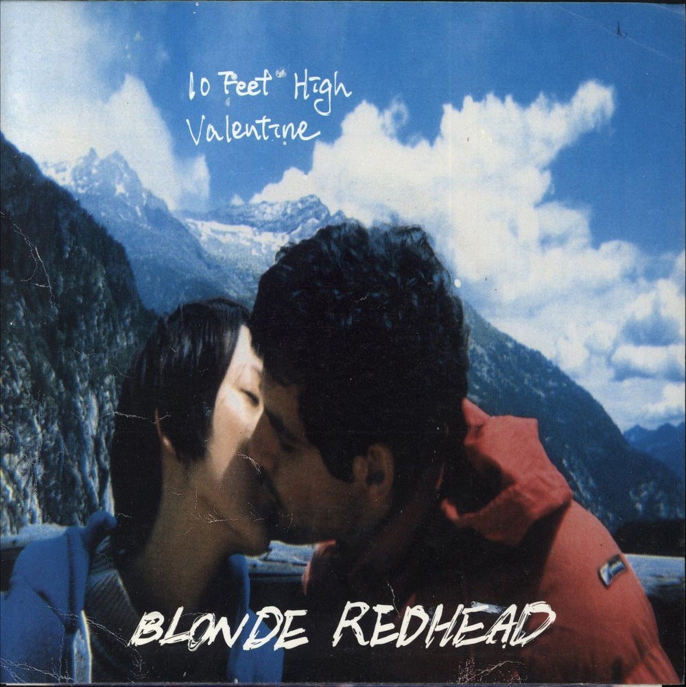 Blonde Redhead 10 Feet High / Valentine US 7" vinyl single (7 inch record / 45) SLR014