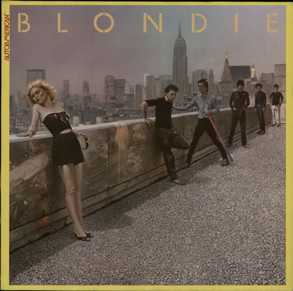 Blondie Autoamerican German vinyl LP album (LP record) 202987-320