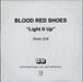 Blood Red Shoes Light Up UK Promo CD album (CDLP) CD-R